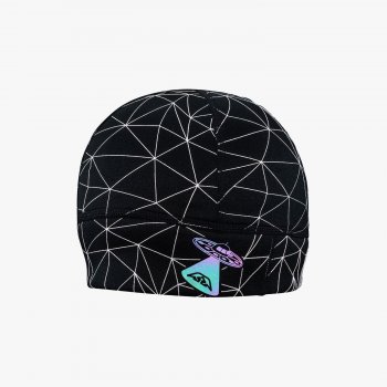 Nathan Reflective Pony-Tail Beanie Black