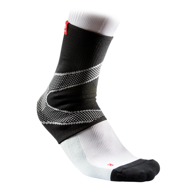 McDavid 5115 Ankle Sleeve w/ 4-way elastic w/ gel buttresses