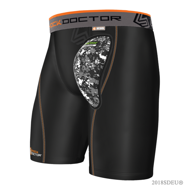 Shock Doctor 236 Compression Short with AirCore™  Soft Cup