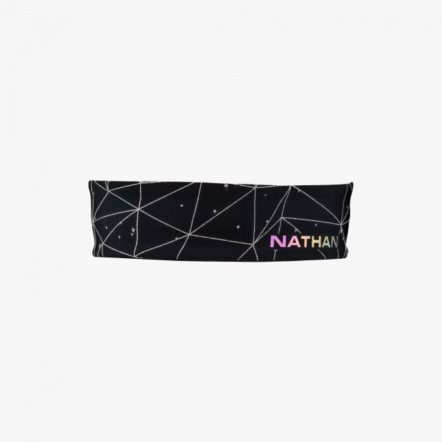 Nathan Reflective Hairband Galaxy Nova Black