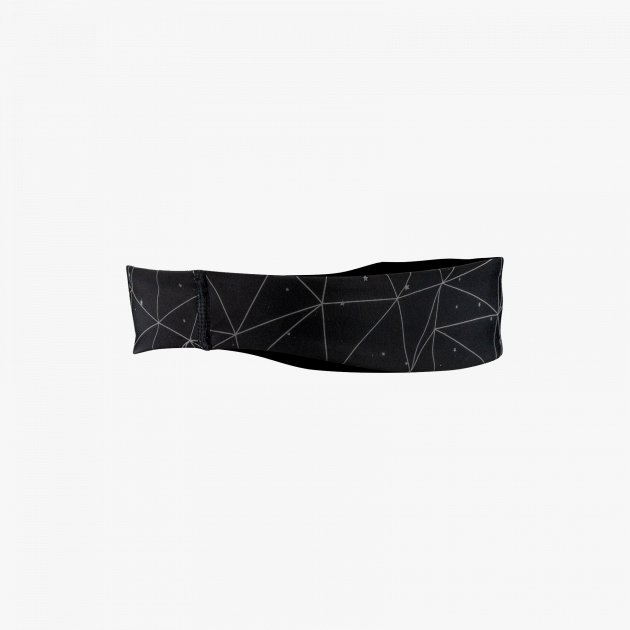 Nathan Reflective Hairband Galaxy Nova Black