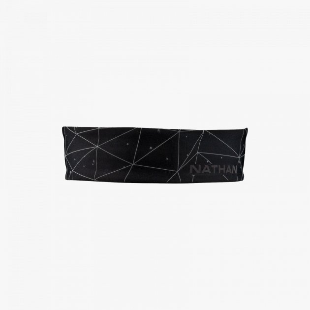 Nathan Reflective Hairband Galaxy Nova Black