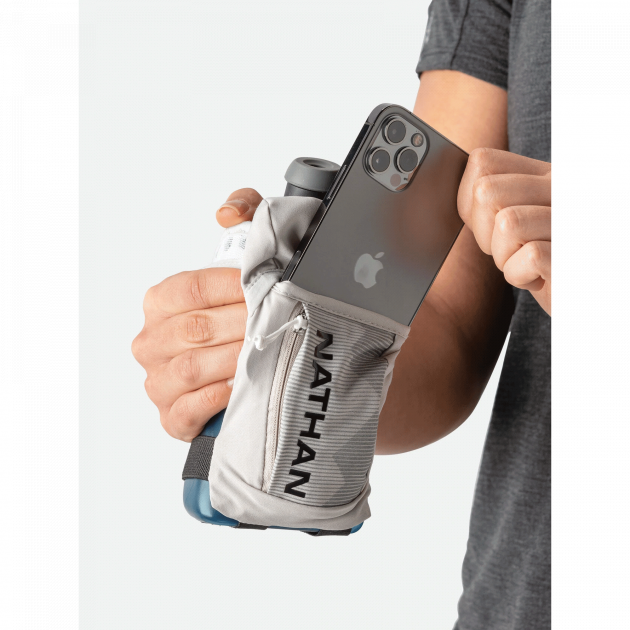 Nathan Quick Squeeze 535ml Vapor Grey/Black