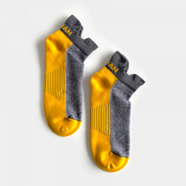 Nathan Signature Speed Tab Socks Monument Grey